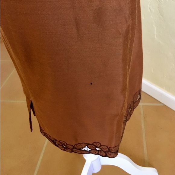 [VTG] Bronze Sheath Dress - Picture 5 of 5